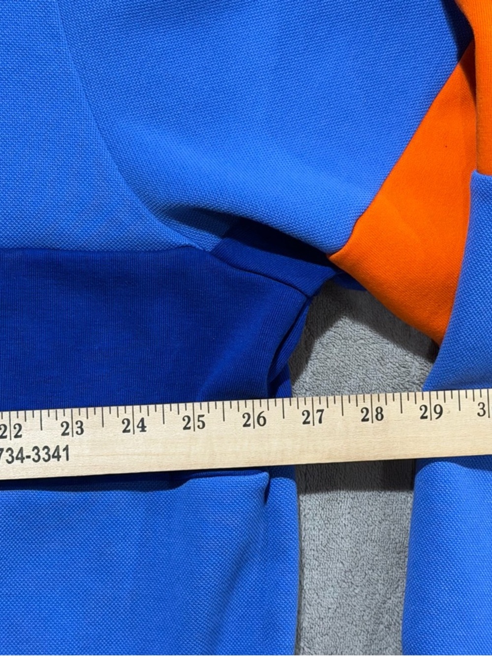 Polo Ralph Lauren Double Knit Mesh Track Jacket XXL Retail $148 Color Block Blue - Picture 5 of 7